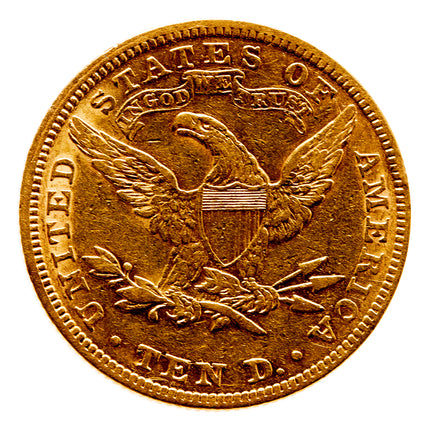 $10 gold liberty eagle any grade