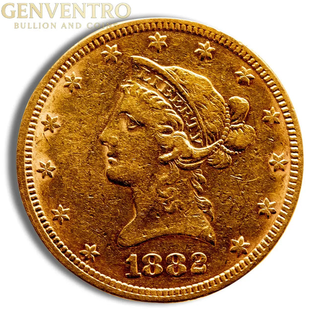 $10 Gold Liberty Eagle - Any Grade Genventro Bullion and Coins