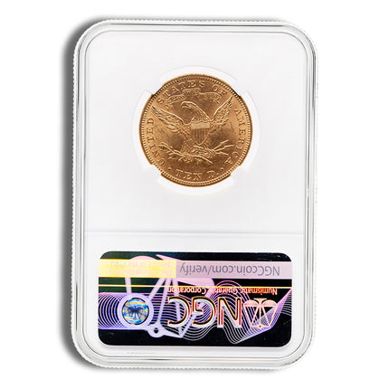 $10 gold liberty eagle ngc ms63
