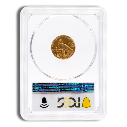 $2.5 gold indian quarter eagle pcgs ms62