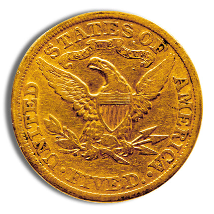 $5 gold liberty half eagle any grade
