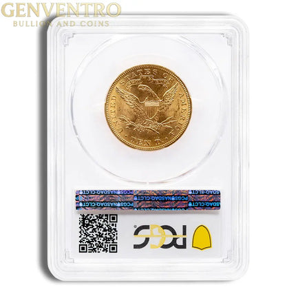 $10 Gold Liberty Eagle - PCGS MS64 Genventro Bullion and Coins