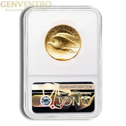 2009 Ultra High Relief Double Eagle Gold Coin NGC MS70 Genventro Bullion and Coins