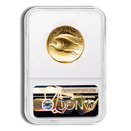 2009 ultra high relief double eagle gold coin ngc ms70