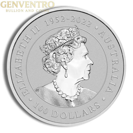 Platinum Kangaroo - 1 oz (Year Varies) Genventro Bullion and Coins