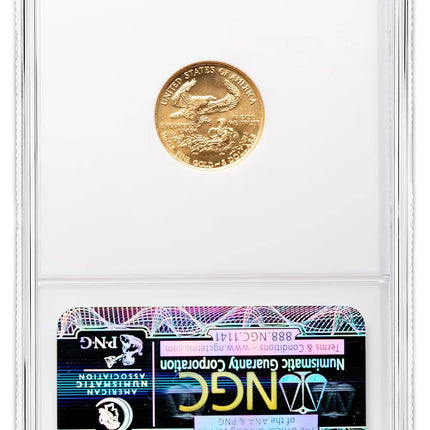 1991 1/10 oz Gold Eagle $5 NGC MS69 Genventro Bullion and Coins