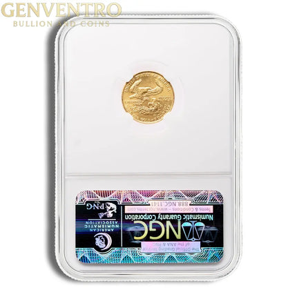 1986 1/10 oz Gold Eagle $5 NGC MS69 Genventro Bullion and Coins