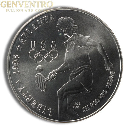 1996-D $1 Tennis Silver Commem - BU Genventro Bullion and Coins