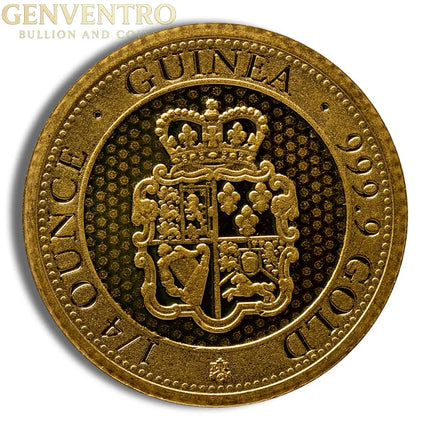 1/4 oz St. Helena Rose Crown Gold Coin (Year Varies) Genventro Bullion and Coins