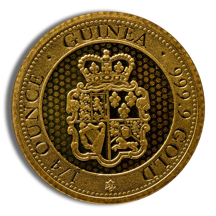 1/4 oz st. helena rose crown gold coin (year varies)