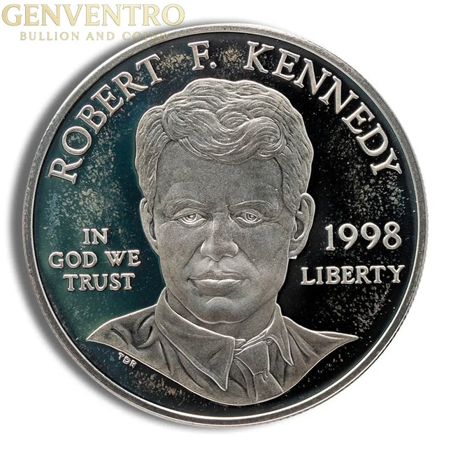 1998-S $1 Robert F. Kennedy Silver Commem - Proof Genventro Bullion and Coins
