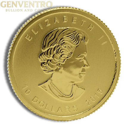 2015 1/4 oz Canadian Polar Bear & Cub Gold Coin Genventro Bullion and Coins