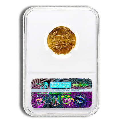 1987 1/4 oz gold eagle $10 ngc ms69