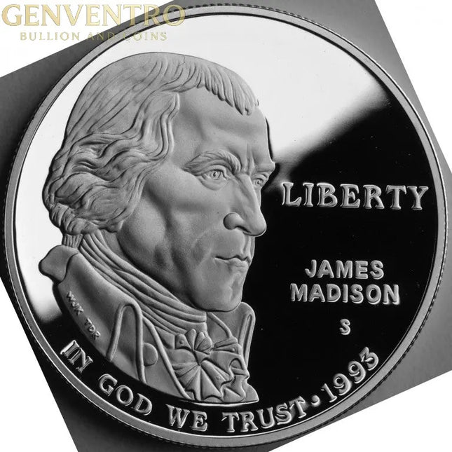 1992-D $1 Columbus Silver Commem - BU Genventro Bullion and Coins
