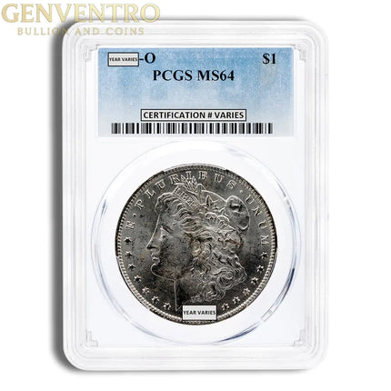 Pre-1921 Morgan Dollar - PCGS MS64 Genventro Bullion and Coins