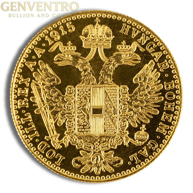 Austria 1 Ducat Gold Coin Genventro Bullion and Coins