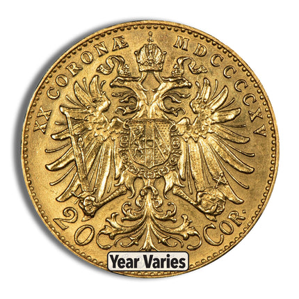 austria 20 corona gold coin