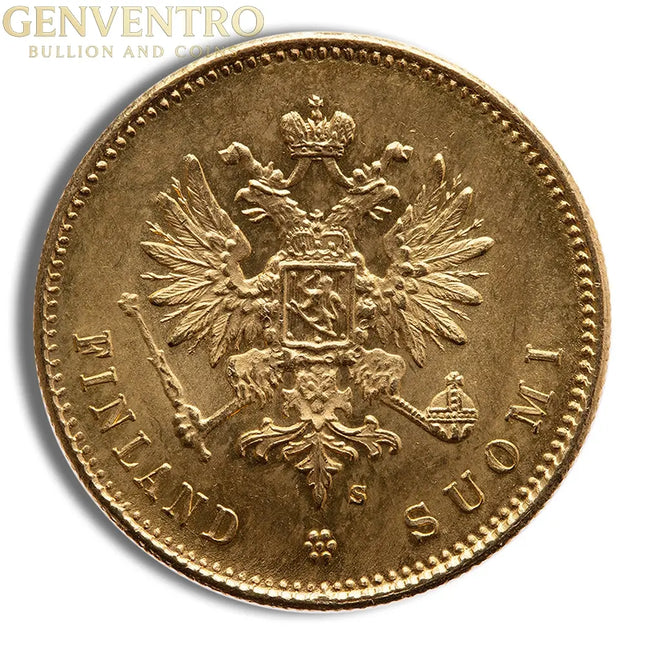 Finland 20 Markkaa Gold Coin Genventro Bullion and Coins