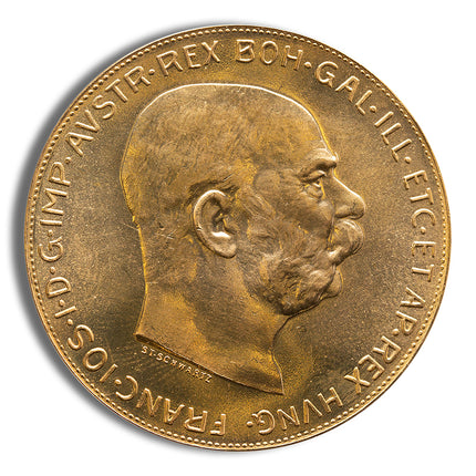 austria 100 corona gold coin