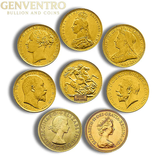 Britain 1/2 Sovereign Genventro Bullion and Coins