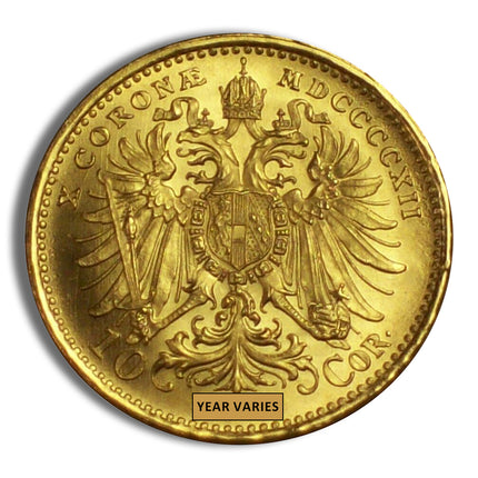 austria 10 corona gold coin