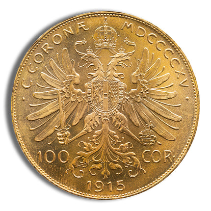 austria 100 corona gold coin
