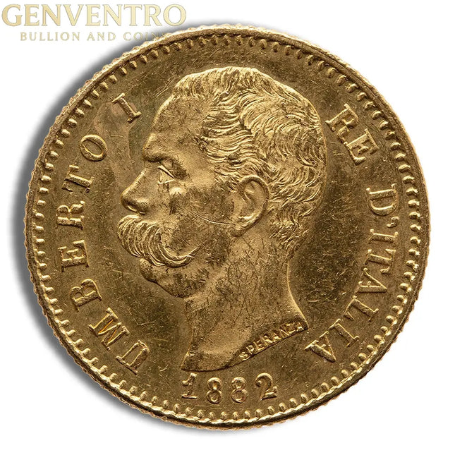 Italy 20 Lire Gold Coin Genventro Bullion and Coins