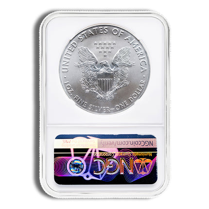 2021 silver eagle ngc ms70 er type 1 (jon cameron)