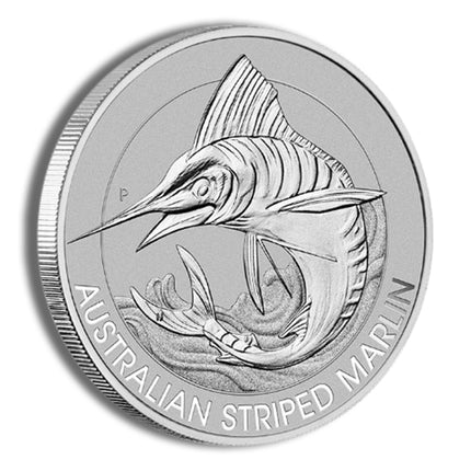2020 1/3 oz australian striped marlin platinum coin