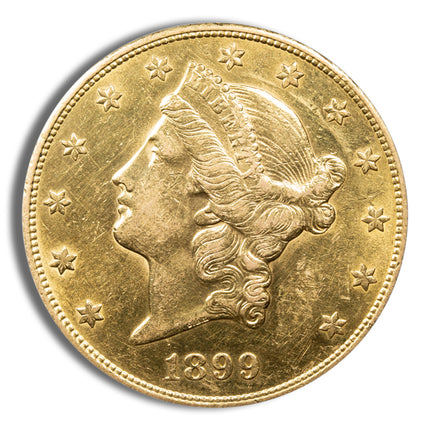$20 gold liberty double eagle any grade