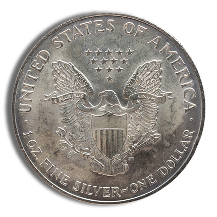 1996 silver american eagle impaired