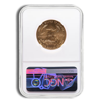 2007 1/2 oz gold eagle $25 ngc ms69