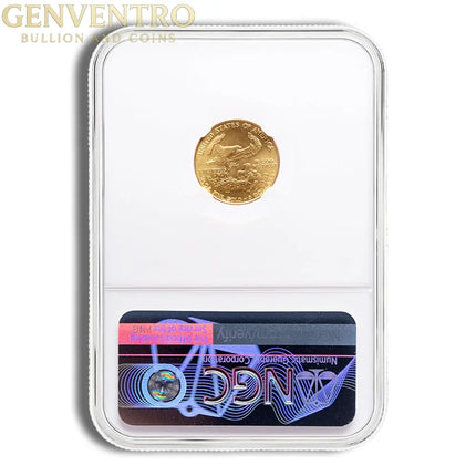 1987 1/10 oz Gold Eagle $5 NGC MS69 Genventro Bullion and Coins