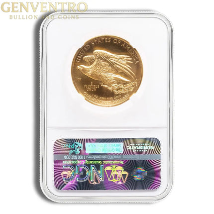 2015-W Liberty High Relief Gold Coin NGC MS70 Genventro Bullion and Coins