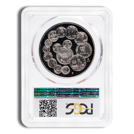 1993 p bicentennial silver medal pcgs pr69