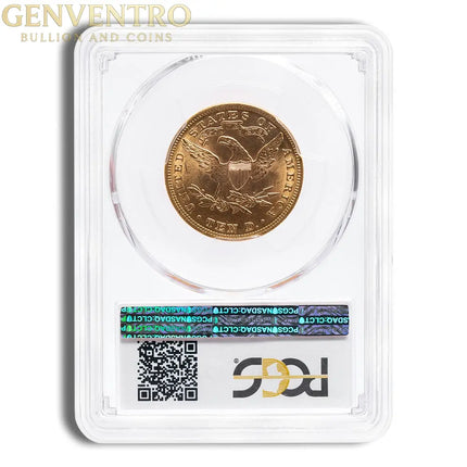 $10 Gold Liberty Eagle - PCGS MS63 Genventro Bullion and Coins