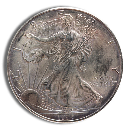 1996 silver american eagle impaired