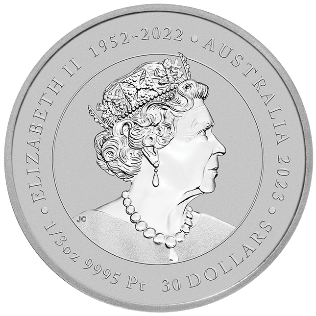 2023 1/3 oz australian sea lion platinum coin