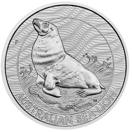 2023 1/3 oz australian sea lion platinum coin