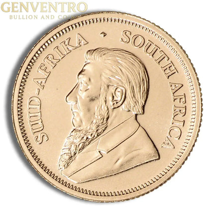 1/10 oz Gold Krugerrand (Year Varies) Genventro Bullion and Coins