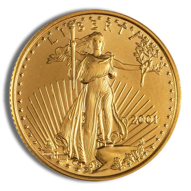 2001 1/4 oz Gold Eagle $10 NGC MS69 Genventro Bullion and Coins