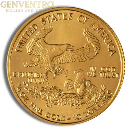 2001 1/4 oz Gold Eagle $10 NGC MS69 Genventro Bullion and Coins