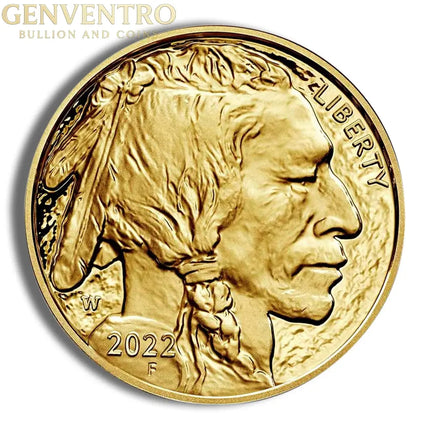 2022-W 1 oz Proof Gold Buffalo (w/Box & COA) Genventro Bullion and Coins