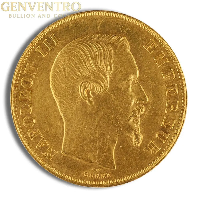 France Gold 50 Francs - Napoleon III (1855-1868) Genventro Bullion and Coins