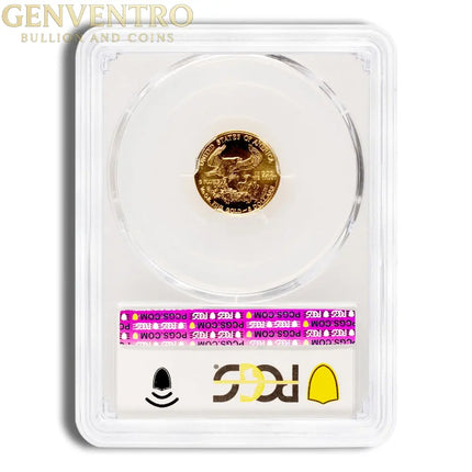 1986 1/10 oz Gold Eagle $5 PCGS MS69 Genventro Bullion and Coins