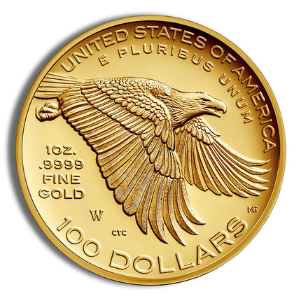 2017 w american liberty high relief gold coin (w/box & coa)