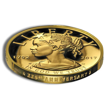 2017 w american liberty high relief gold coin (w/box & coa)