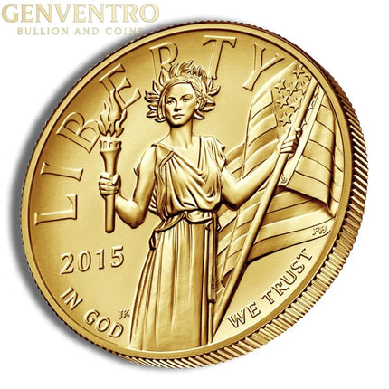 2015-W Liberty High Relief Gold Coin NGC MS70 Genventro Bullion and Coins