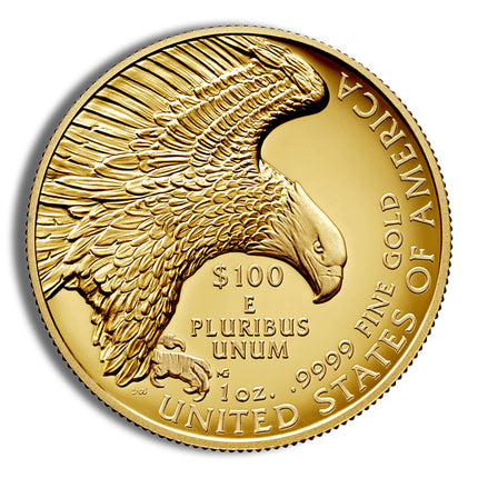 2019 w american liberty high relief gold coin (w/box & coa)