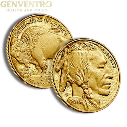 2019-W 1 oz Proof Gold Buffalo (w/Box & COA) Genventro Bullion and Coins